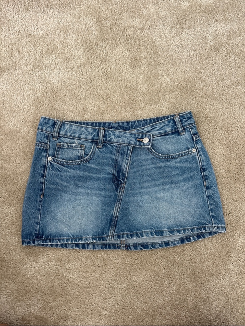 Zara Denim Mini Skirt